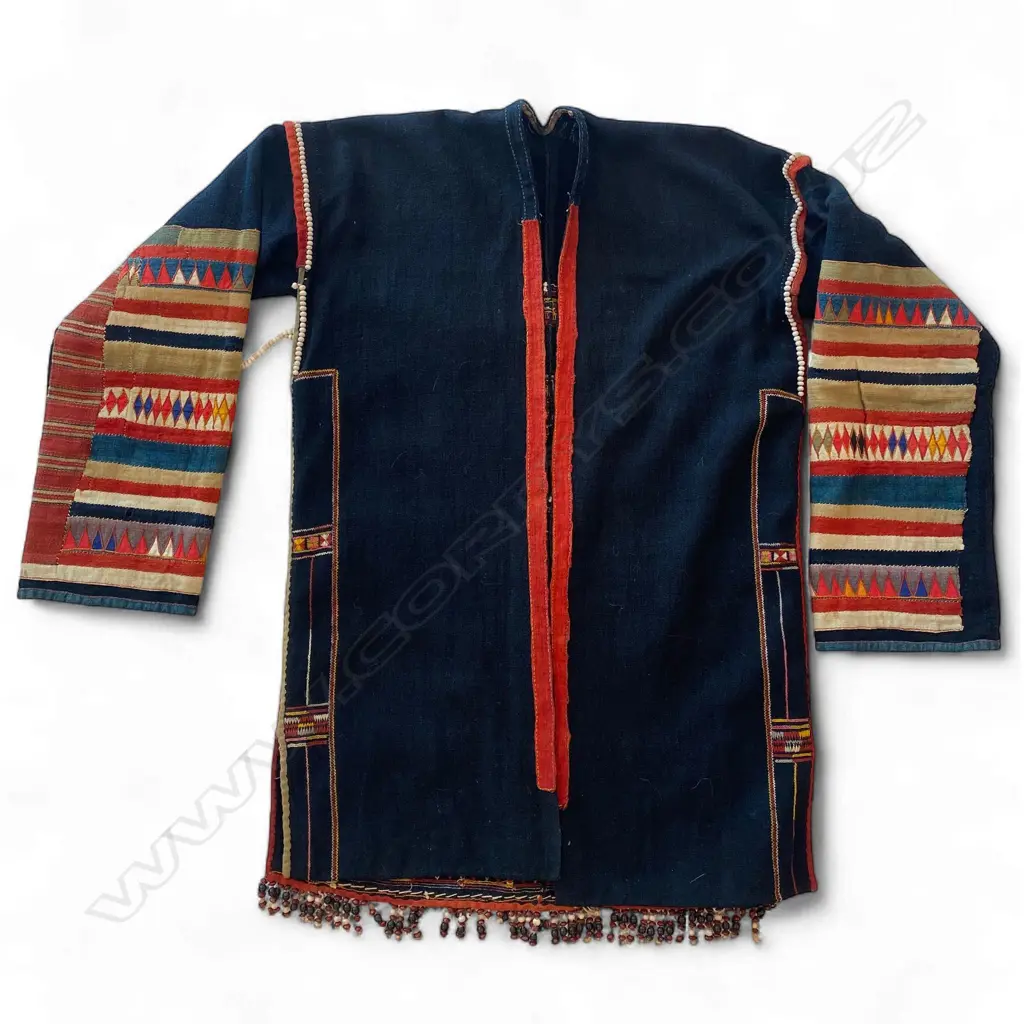 Woman’s jacket - cotton/beads/seeds, Image 1++